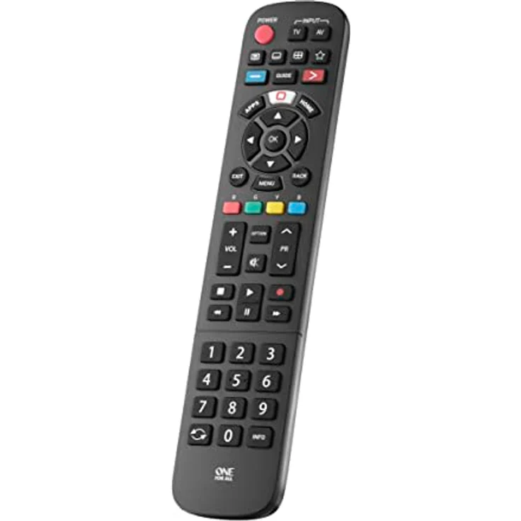 One for All Panasonic TV Fernbedienung - Funktioniert mit Allen Panasonic TV/Smart TV - die ideale TV-Ersatzfernbedienung - URC4914 – Bild 1