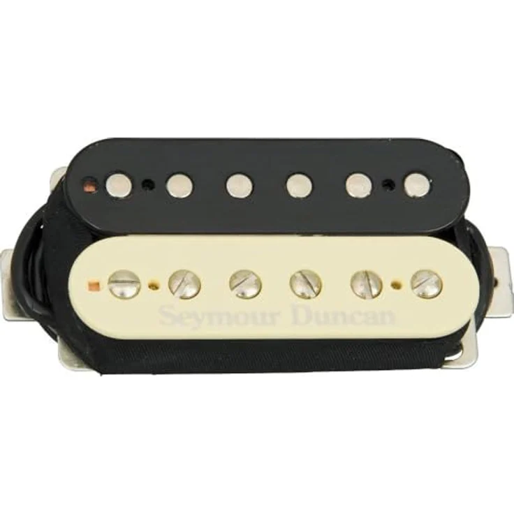 Seymour Duncan SH-4 WH, Humbucker Tonabnehmer für E-Gitarre, Dual Coil, Alnico V Magnet, weiß – Bild 2