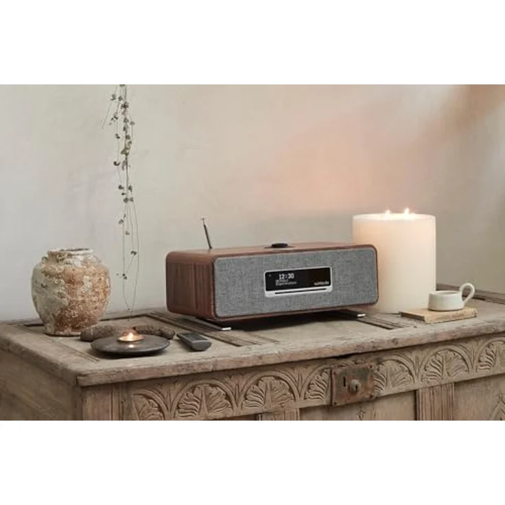 Ruark Audio R3S, Kompaktes Funksystem mit High-Fidelity-Stereo-Sound, WLAN Streaming und Walnuss-Finish – Bild 5