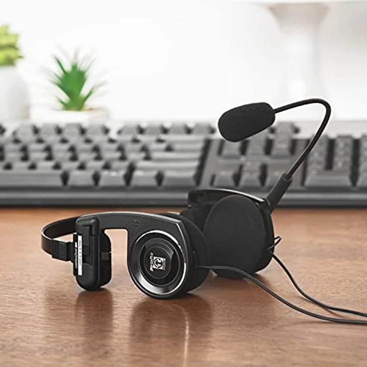 Koss Porta Pro Communication Headset Mic, Kopfhörer mit integriertem Mikrofon – Bild 3