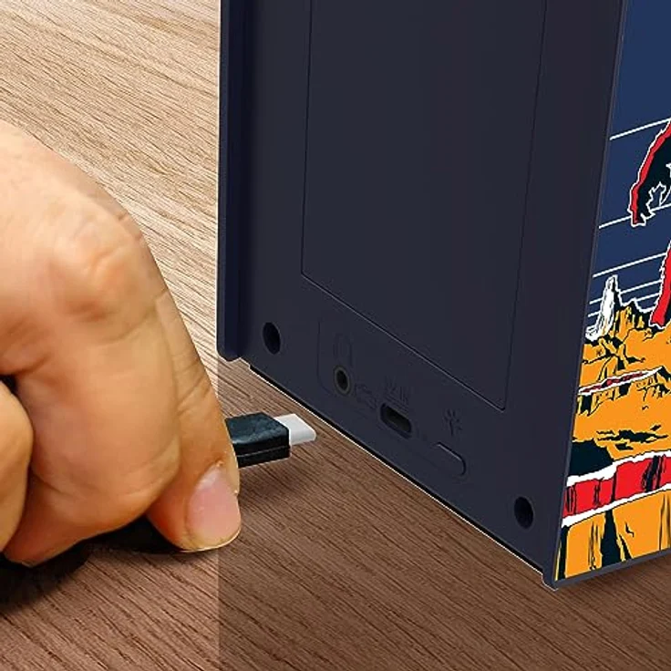 My Arcade SPACE INVADERS MICRO PLAYER PRO, Retro-Arcade-Automat mit 2.75" Vollfarb-Hochformat-Display, integriertem Lautsprecher und Kopfhöreranschluss – Bild 5