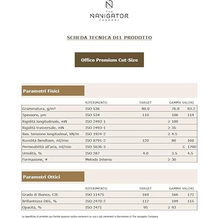 Igepa Navigator Presentation Kopierpapier A4 100g weiß sehr hohe Weiße, 5x500 Blatt (2500 Blatt) – Bild 6