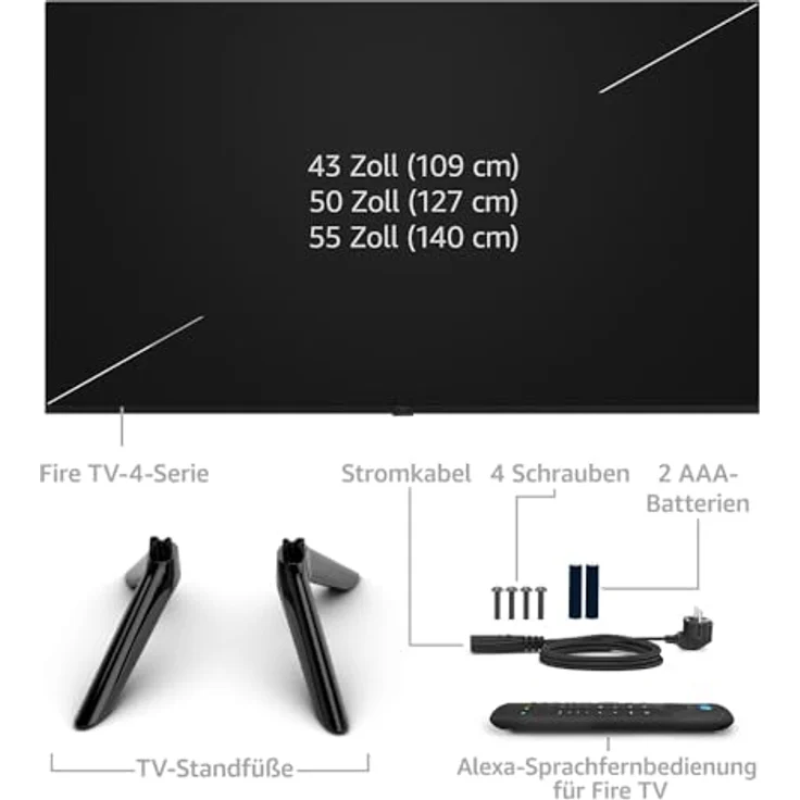 Amazon Fire TV 4-Serie, 55 Zoll 4K-UHD-Smart-TV mit HDR10, Alexa-Sprachfernbedienung und Live-TV Streaming – Bild 5