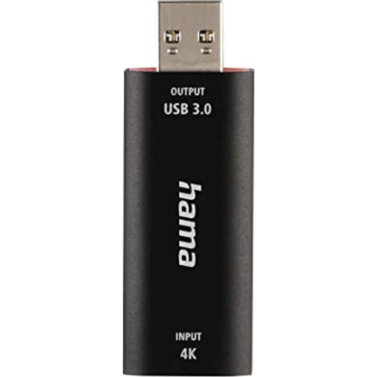 Hama - 74257 Video-Aufnahme-Stick, USB-Stecker - HDMI-Buchse, 4K – Bild 3