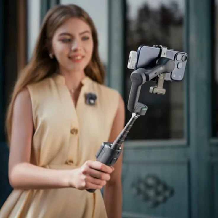 DJI Osmo Mobile 8P Creator Combo, Smartphone-Gimbal mit 3-Achsen-Stabilisierung und 10 Stunden Akkulaufzeit – Bild 9