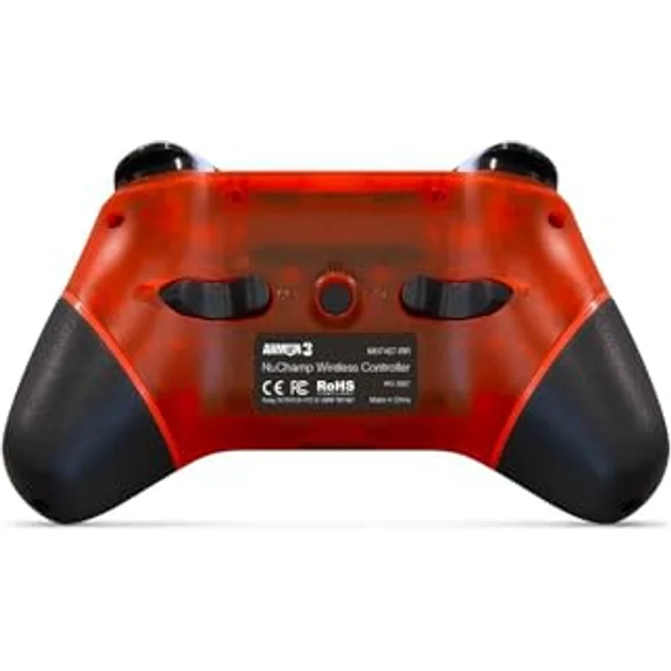 Armor3 NuChamp Wireless Controller - ruby red, kabelloser Bluetooth-Controller mit Motion Controls, Force Feedback und Turbofunktion – Bild 2