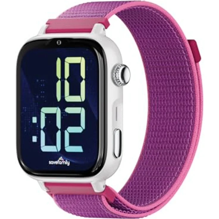 SaveFamily SMARTWATCH SAVEFAMILY, Smartwatch mit GPS, Fitness-Tracker und Notruf-Funktion, schwarz – Bild 1