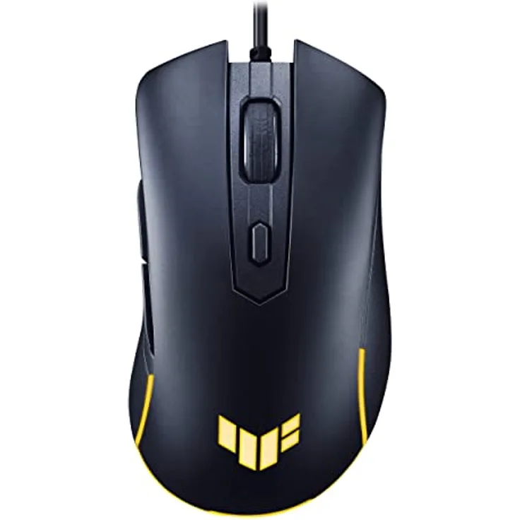 ASUS TUF Gaming M3 GEN II – kabelgebundene Gaming-Maus, Ultraleicht, 59 g, Sensor 8000 DPI, langlebige Beschichtung (IP56), Lebensdauer der Switches von 60 m Klicks, 6 x programmierbare Tasten und