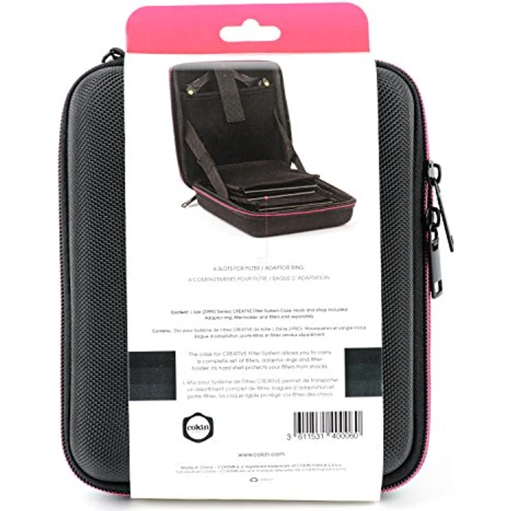 Cokin Z3068 halbstarres Transporttasche für System Cokin Creative Größe L (100 mm) schwarz – Bild 7