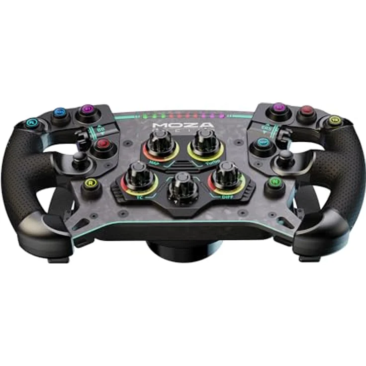 Moza GS V2P Gaming Controller für PC, Schwarz, mit programmierbaren mechanischen Tasten und RGB-Schaltanzeige – Bild 3