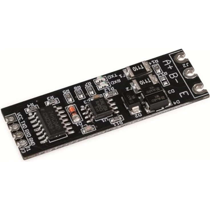 Joy-it UART TTL zu RS485 Konverter-Modul, Schwarz mit Status LEDs, 43 x 15 x 3 mm