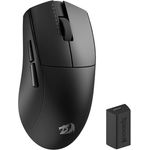 Redragon M916 PRO 3-Modus Wireless Gaming Maus, 4K Polling Rate, 49G Ultra-Leicht 26K DPI, Ergonomischer Natürlicher Griff, Makrotasten, Softwareunterstützt - Rot
