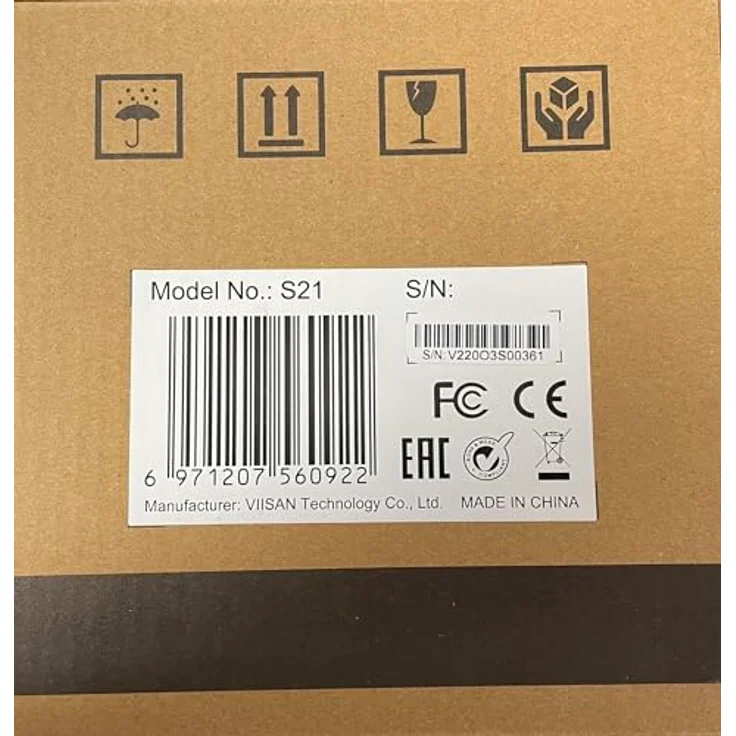 Viisan S21 A2 Overhead-Scanner für Großformatige Dokumente & Bücher bis DIN-A2, 23MP Auflösung, OCR Texterkennung, Twain - Windows & Mac – Bild 5