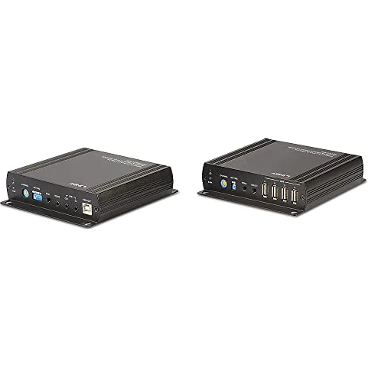 LINDY 39245 140m Cat.6 DVI-D KVM Extender, USB 2.0, Audio & RS232 – Bild 2