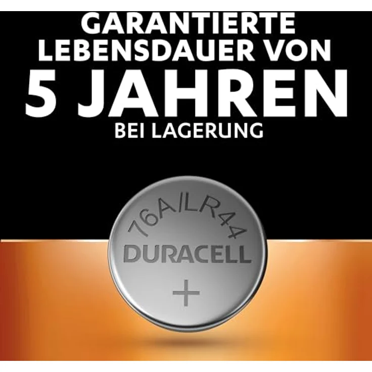 Duracell Specialty LR44 Alkali-Knopfzelle 1,5 V, 2er-Packung (76A-A76-V13GA) – Bild 4