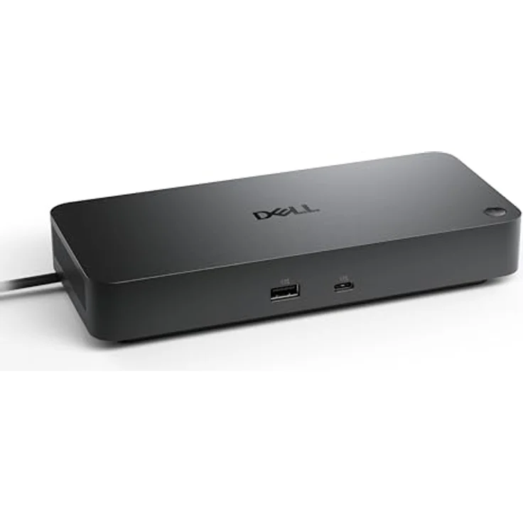Dell Pro Dock WD25 – USB-C-Dockingstation mit 100W Ladeleistung, 4K Display-Support, 6 USB-Ports, 2.5GbE Ethernet, kompaktes Design aus 65% recyceltem Kunststoff – Bild 1
