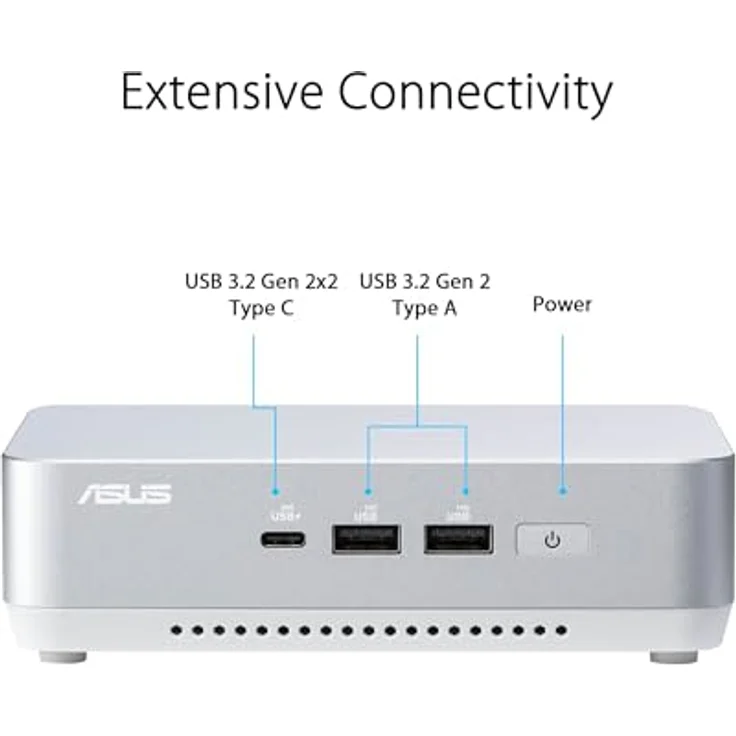 ASUS NUC 14 Pro+ Kit - Core Ultra 7 155H, Mini-PC Barebone mit Intel Arc Grafik und bis zu 96 GB DDR5 RAM – Bild 3