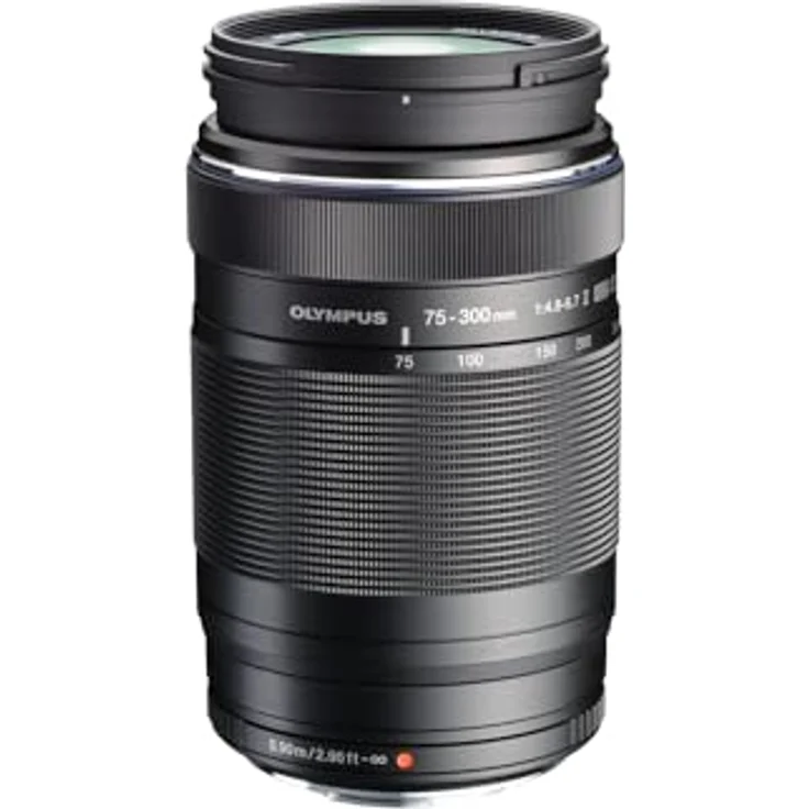 Olympus EZ-M7530 M.Zuiko Digital 75-300mm 1:4.8-6.7 Objektiv II, geeignet für alle MFT-Kameras (Olympus OM-D & PEN Modelle, Panasonic G-Serie), schwarz – Bild 2