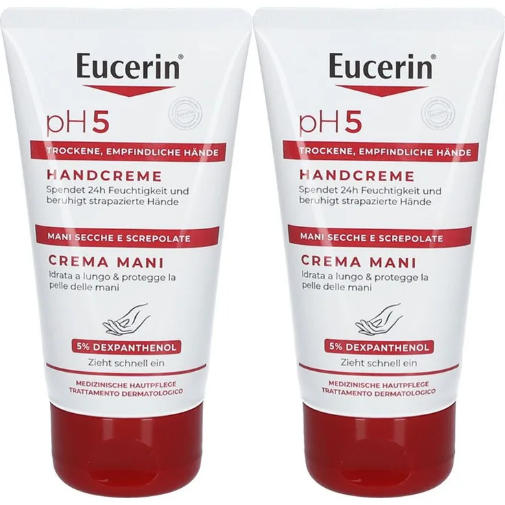 Eucerin pH5 Handcreme 2x75 ml Emulsion