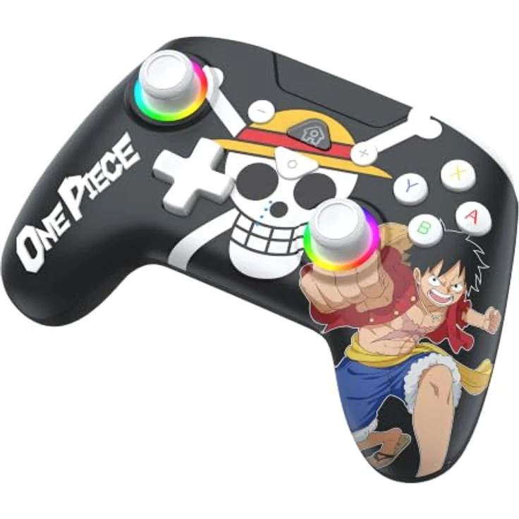 Subsonic Luffy Fishman Wireless Controller für Nintendo Switch 2, Bluetooth, 600 mAh Akku, programmierbare Tasten, LED-Joystick-Beleuchtung – Bild 4