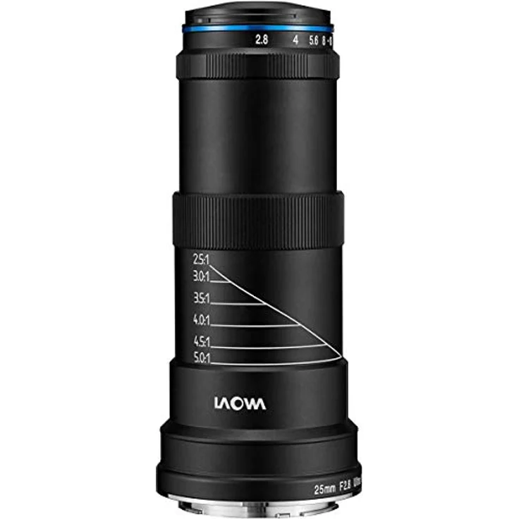 Laowa 25mm f/2.8 2.5-5X Ultra Macro SLR Makro-Objektiv Schwarz – Bild 8