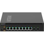 Netgear M4350-8M2V, 10-Port Managed Netzwerk Switch mit 8x 2,5 Gbit/s PoE++ und 2x 25 Gbit/s SFP28, Schwarz