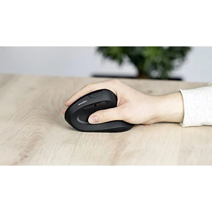 Speedlink PIAVO PRO beleuchtete vertikale Maus wiederaufladbar – kabellose leise Maus ergonomisch für Rechtshänder, integrierter Akku, farbige Beleuchtung, DPI einstellbar, schwarz – Bild 5