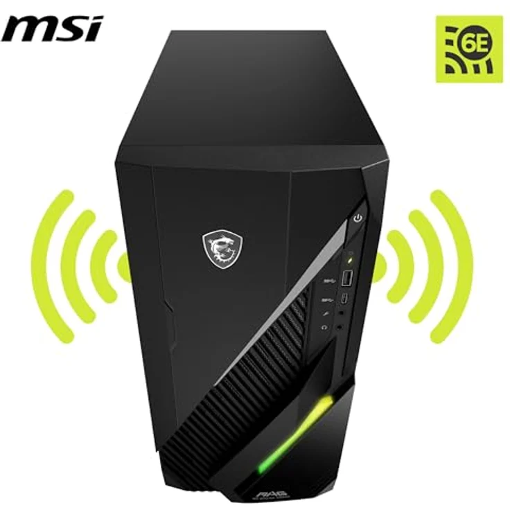 MSI MAG Infinite E1, Desktop-PC mit Intel Core i5-14400F, 16 GB RAM, 1 TB SSD, RTX 5060, Wi-Fi 6 und Bluetooth 5.3 – Bild 6