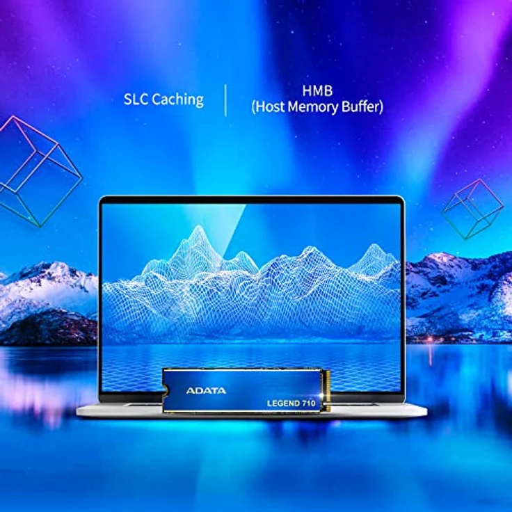 Adata Legend 710 (1000 GB, M.2 2280), SSD - PCIe Gen3 x4, NVMe 1.4, bis zu 2.400/1.800MB/s, M.2-2280-Spezifikation - Adata – Bild 8