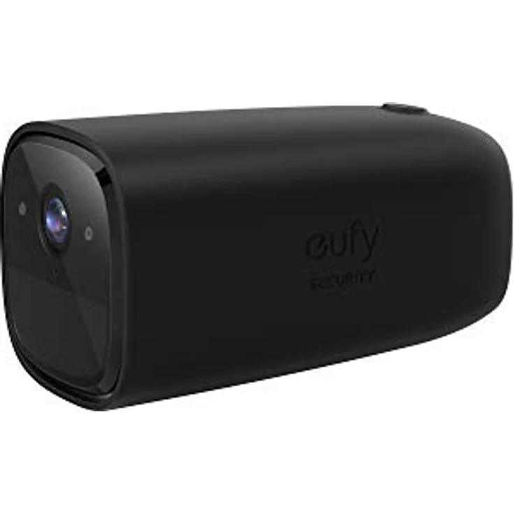 eufy 2er-Set Silikonhüllen für eufycam 1, 2 und 2 Pro, UV- und Regenschutz, Schwarz – Bild 1