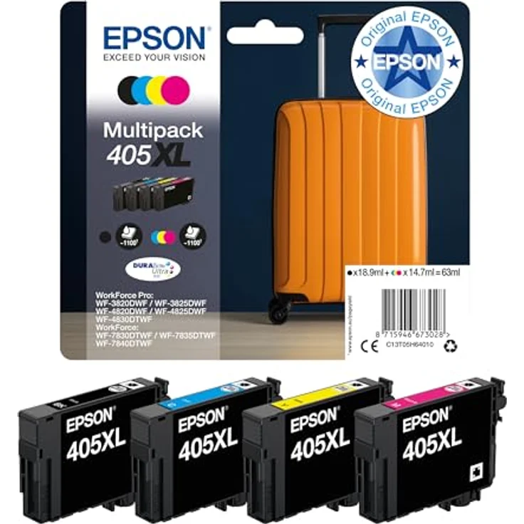 EPSON T05H640 Tintenpatrone 405XL Multipack – Bild 2