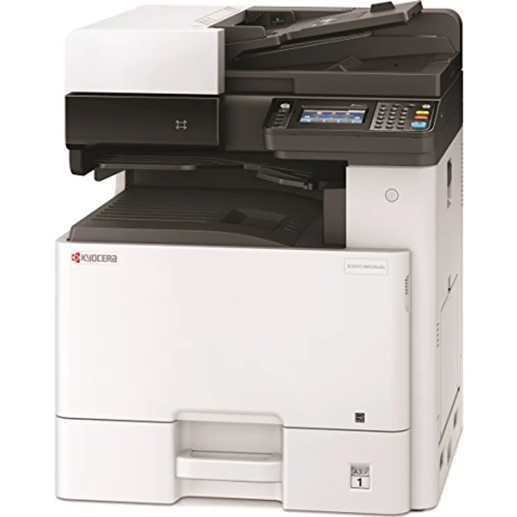 Kyocera Ecosys M8124cidn/Plus Farblaserdrucker Multifunktionsgerät: Drucker Scanner Kopierer, 24 Seiten pro Minute. Inkl. Mobile-Print, Din A3 Drucker inkl. 3 Jahre Full Service Vor-Ort – Bild 4