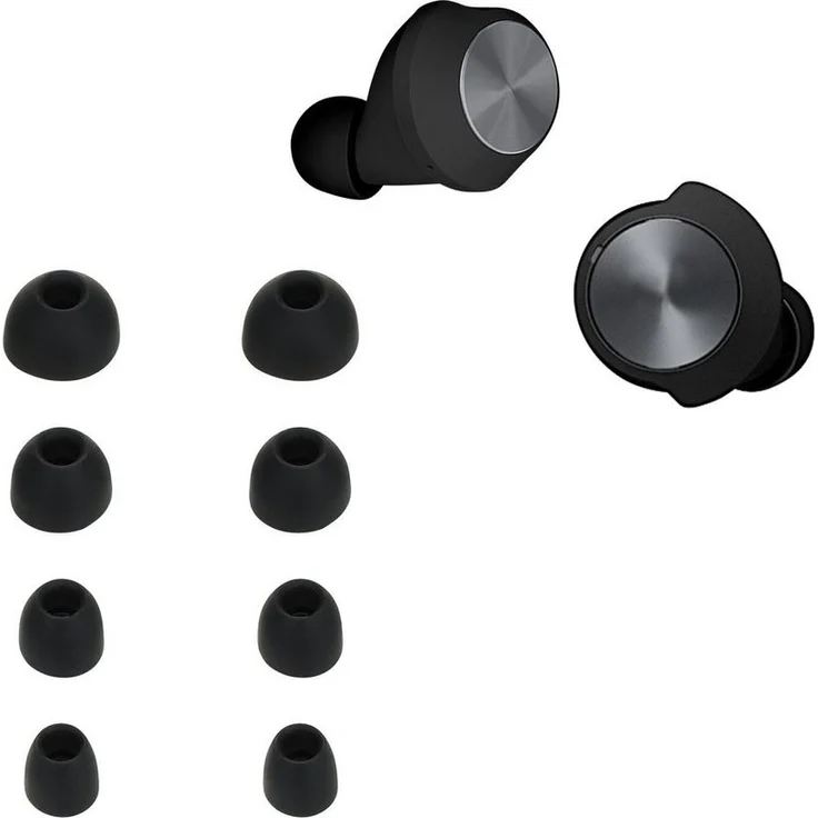 kwmobile 8x Ersatzpolster für Beoplay B&O EQ / H3 / H5 / E4 / E6 / E8 Ohrpolster (4 Größen - Silikon Ersatz Ohrstöpsel für Beoplay In-Ear Headphones) – Bild 1