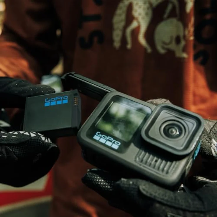 GoPro Enduro-Akku (HERO13 Black) - Fortschrittlicher Lithium-Ionen-Akku mit 1.900 mAh – Bild 4