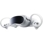 PICO 4 All-in-One VR Headset, Weiß und Grau, 128GB