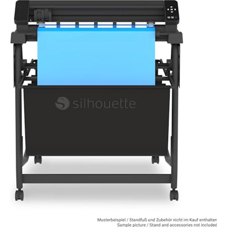 Silhouette CAMEO PRO MK-II, Schneideplotter 61 cm mit Bluetooth & USB, Profi-Gerät für Vinyl, Papier und Textilien, schwarz – Bild 5