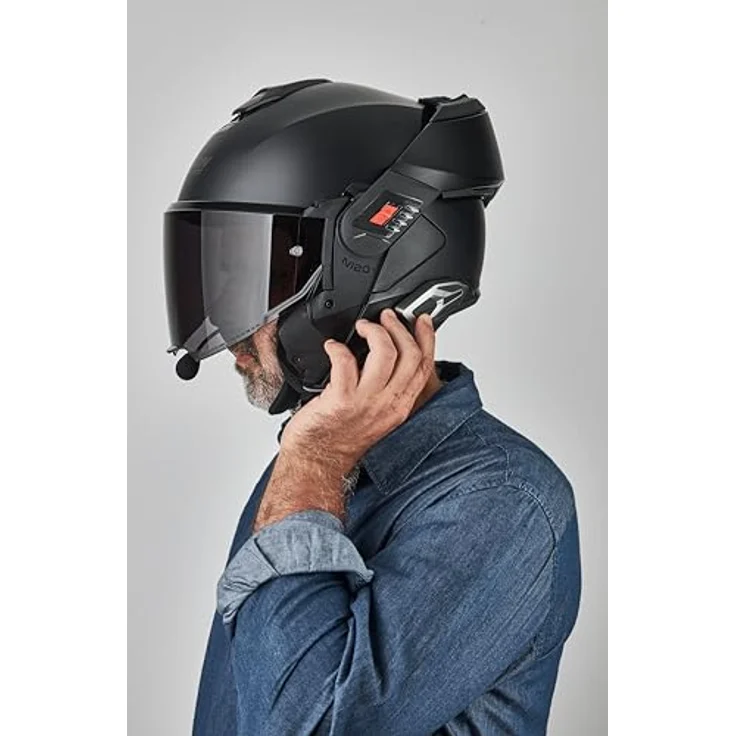Nolan Bluetooth+ Twin Pack Kommunikationssystem, Intercom mit 800m Reichweite, Sprachsteuerung und Smartphone-Integration – Bild 2