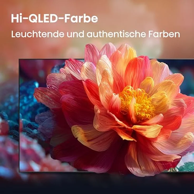 Hisense 43E7DS, 43 Zoll 4K UHD QLED Smart TV mit Hi View AI Engine, Dolby Vision IQ, Game Mode Plus und Sprachsteuerung – Bild 4