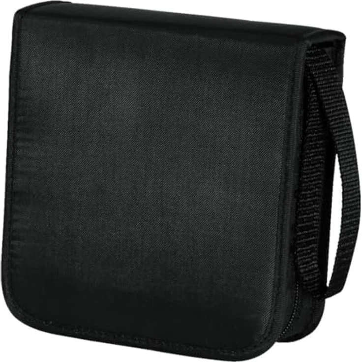 Hama CD Wallet Nylon 40, black (Schwarz) – Bild 2
