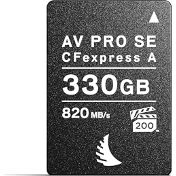 Angelbird AV Pro CFexpress A SE 330 GB, Speicherkarte mit bis zu 1700 MB/s Lesegeschwindigkeit – Bild 1