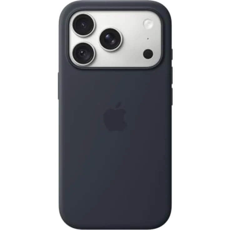 Apple Silicone Case für iPhone 18 Pro, Navy-Blau, MagSafe-kompatibel, schützt vor Kratzern und Stürzen – Bild 3