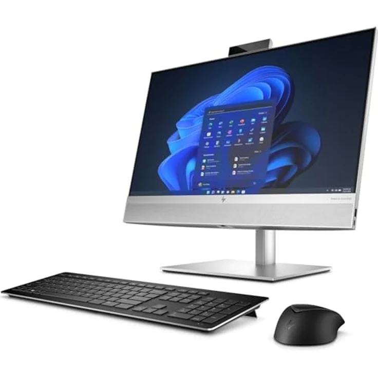 HP EliteOne 840 G9 All-in-One-PC, 23,8 Zoll Full HD, Intel Core i7, 32 GB RAM, 1 TB SSD, Windows 11 Pro, Silber – Bild 2