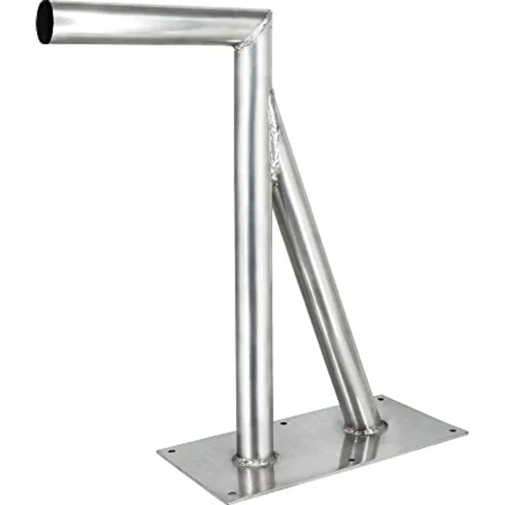 X 60cm SAT-Halterung mit Stützelement ALU Auslegerlänge = 600mm Auslegerhöhe = 300mm Grundplatte = 400x200mm Wandhalter 60 cm – Bild 3