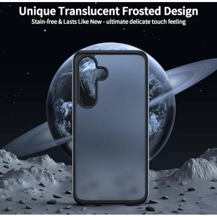 U Ultimate24Style Premium Hülle für Samsung Galaxy S25 – Robust, stoßfest mit 360° Airbag-Technologie, kratzfest und griffig (Schwarz) – Bild 4
