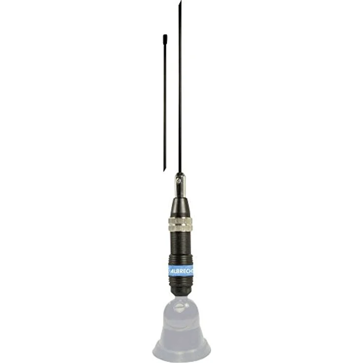 Albrecht 67140 Racer 60, CB-Mobilantenne Lambda-Typ 1/4 mit SWR Feinabstimmung durch Ringe – Bild 1