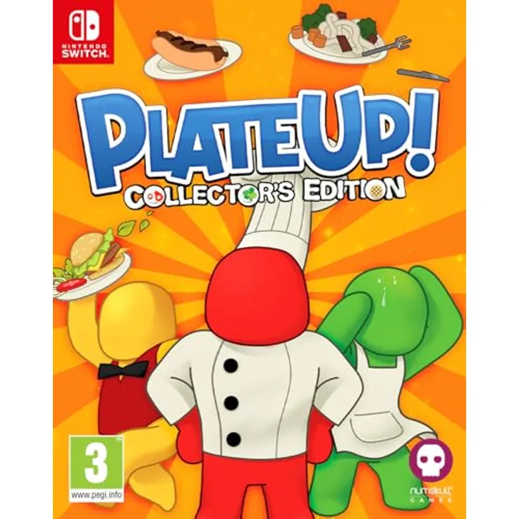 Plate Up Collectors Edition [GRA SWITCH] von Numskull Games - Klassische Koop-Koch-Action für 1 bis 4 Spieler!