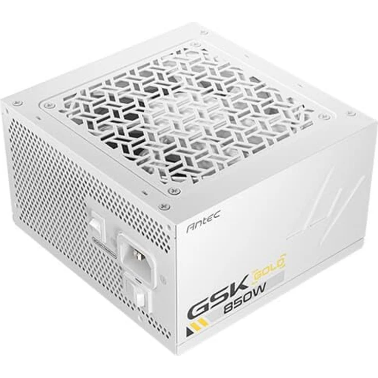Netzteil Antec GSK 850 EC ATX3.1/Gen5/F-Modular/80+ Gold weiß – Bild 2