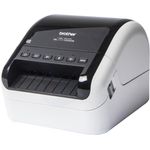 Brother QL-1110NWBC Label Printer (300 dpi), Etikettendrucker, Schwarz, Weiss, Hochgeschwindigkeitsdruck, Automatische Schneidfunktion