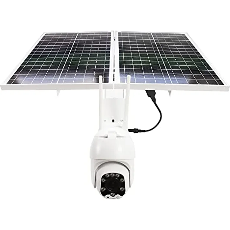 PNI IP60 Live-PTZ-Videoüberwachungskamera mit Solarpanel, 2MP, GSM 4G, SIM-Steckplatz