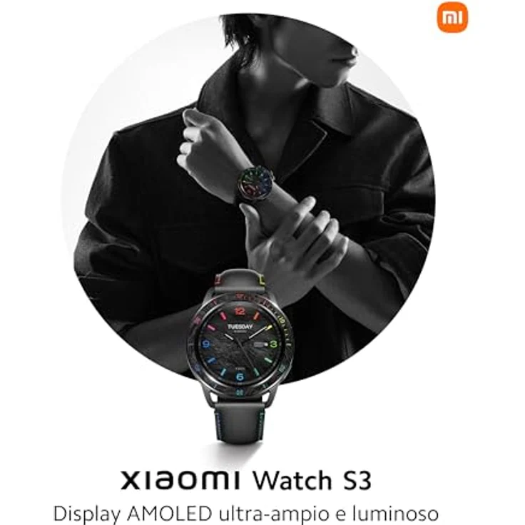 Xiaomi Watch S3 Schwarz – Bild 3